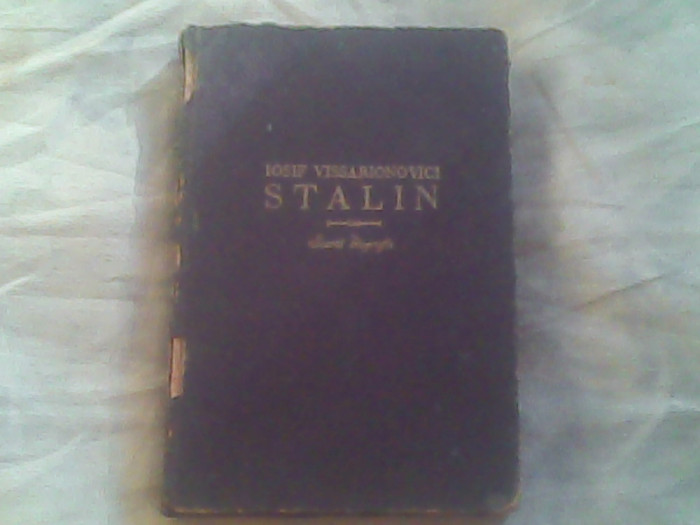 Iosif Vissarionovici Stalin-scurta biografie
