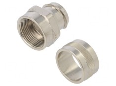 Conectori finali drep?i filet metric exterior foto