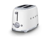 Prajitor Paine SMEG TSF01WHEU, 2 Felii, 6 Nivele, Design Retro &#039;50, Alb