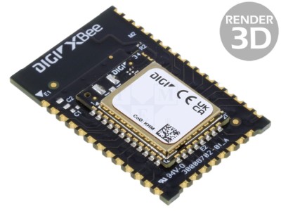 Modul RF XBee 2,4GHz I2C SPI UART foto