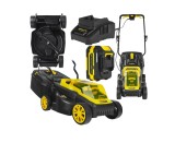 Masina de tuns iarba cu acumulator, 32 cm, 4,0 Ah, 20 V, CoreX, John Gardener G80685