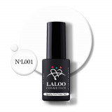 N.001 True White | Laloo gel polish 7ml, Laloo Cosmetics