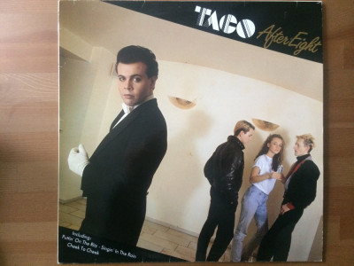 Taco After Eight 1982 album disc vinyl lp muzica synth pop disco RCA germany VG+ foto
