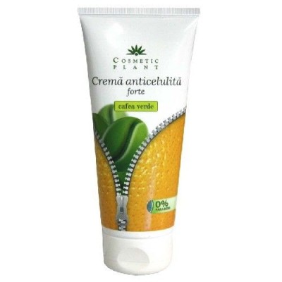 Crema Anticelulita Forte cu Extract de Cafea Verde 200ml Cosmetic Plant foto