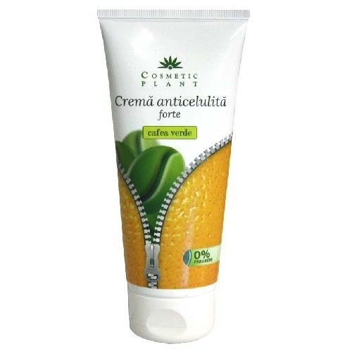 Crema Anticelulita Forte cu Extract de Cafea Verde 200ml Cosmetic Plant