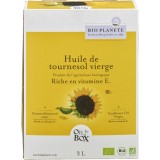Ulei de floarea-soarelui virgin Bio Planete, ecologic, presat la rece, 3L