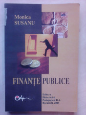 Finante publice - MONICA SUSANU , 2004 foto