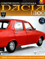 Macheta auto Dacia 1300 KIT Nr.76 - elemente portiera part4, scara 1:8 Eaglemoss foto