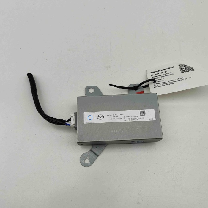 Alt modul de control MAZDA CX-5 KF 2022 OEM: KB8M-677G0A 31150727