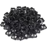 Set 100 Suporturi Modulare pentru Celule Li-Ion 18650 &ndash; Cleme Fixare Banc Baterii ABS