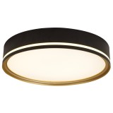 Plafonieră Cleo 32W 1920lm 4000K, negru, Erste