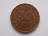 50 CENTAVOS 1957 MOZAMBIC, Africa