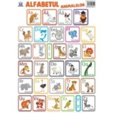 Plansa. Alfabetul animalelor in limba romana |