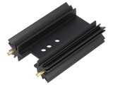 Radiator Extrudat SOT32/TO220/TO3P Negru 50,8mm 9K/W