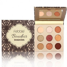 Paleta farduri Febble Boudoir Shadows Palette 9 Colors, 02 foto