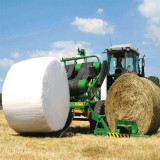 Cumpara ieftin Folie agricola de balotat, latime 750 mm, lungime 1500 ml, 7 straturi, alba