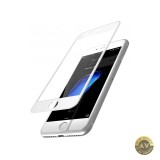 Folie de protectie Ecran OEM pentru Apple iPhone SE (2022) / SE (2020) / 8 Sticla securizata Full Glue 5D Alba