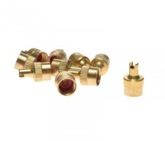 Capacel ventil cu cheita, auriu Cod:AW542161
