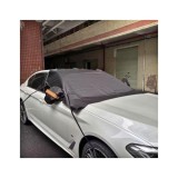 Cumpara ieftin Parasolar exterior iarna vara cu protectie oglinzi si geamuri fata laterale 260x114cm