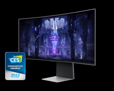 MONITOR Smart Samsung LS34BG850SUXEN 32 inch, OS: Tizen&amp;trade;, Panel Type:OLED, Resolution: 3,440 x 1,440, Aspect Ratio: 21:9,Refresh Rat e:Max 175Hz, Resp foto