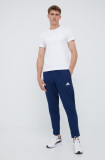 Adidas Performance pantaloni de antrenament Entrada 22 bărbați, culoarea bleumarin, uni HB5329