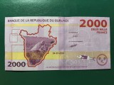 BURUNDI 2000 FRANCI 2018 UNC