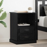 vidaXL Dulap de noapte Stejar negru 43 x 36 x 60 cm Lemn compozit