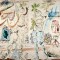 Salvador Dal&iacute;, Viziunea erei atomice, litografie semnată &icirc;n creion de m&acirc;nă