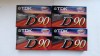 Lot 4 Casete TDK High Output D90 TYPE I Normal Bias Sigilate, Maxell
