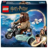 Lego Harry Potter - Hagrid si Harry intr-o tura cu motocicleta 76443