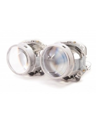 Lupe pentru far Bixenon 3&amp;quot; tip Hella EvoX-R E55 H7 pentru becuri H7 cu xenon, LED sau halogen foto