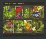 Romania MNH 2005 - Pesti Exotici - LP 1676 c - bloc X10