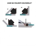 Coltare magnetice pentru sudura Total - 5&rdquo;, 45&deg;,90&deg;