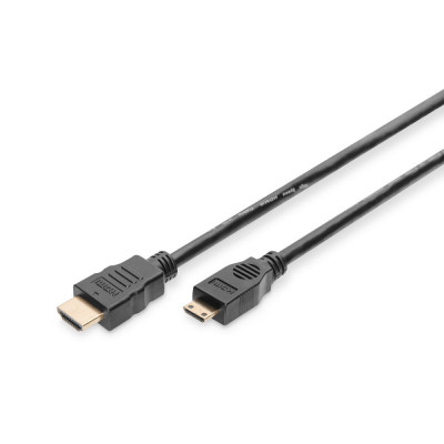 HDMI Cable Digitus DIGITUS Cable de conexi&amp;oacute;n High speed HDMI Black 3 m foto