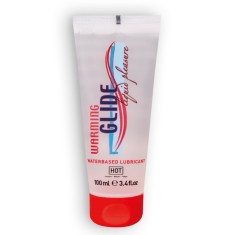 Lubrifiant pe baza de Apa Warming Glide, 100 ml