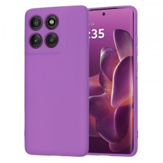 Husa pentru Motorola Edge 60 Pro, Techsuit, SoftFlex, Mov