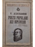 Vasile Alecsandri - Poezii populare ale romanilor (Editia: 1943)