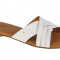 Papuci flip-flop UGG Kenleight Slide 1142711-JSM alb
