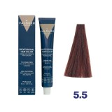 Castaniu Deschis Roscat 5.5 - Vopsea de par cu plex si arginina Valquer 60g