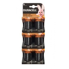 Set 6 Baterii Alkaline D, LR20, Duracell