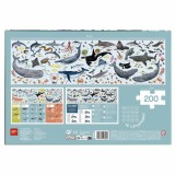 Puzzle APLI animale marine, 200 piese