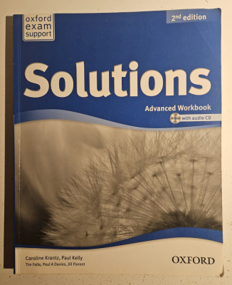 Solutions Advanced Workbook 2nd Edition foto
