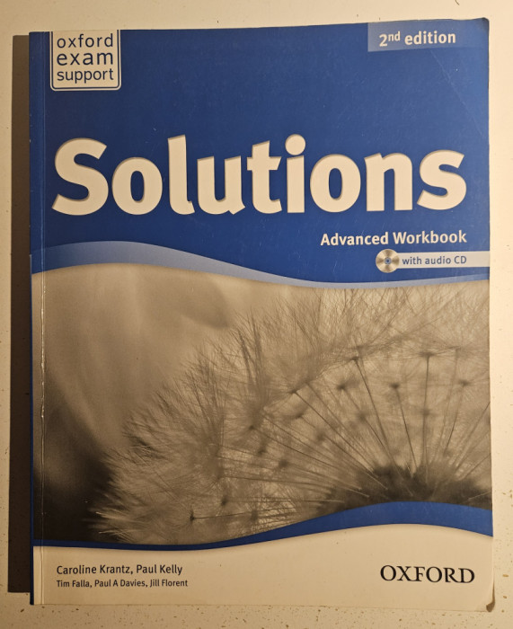 Solutions Advanced Workbook 2nd Edition