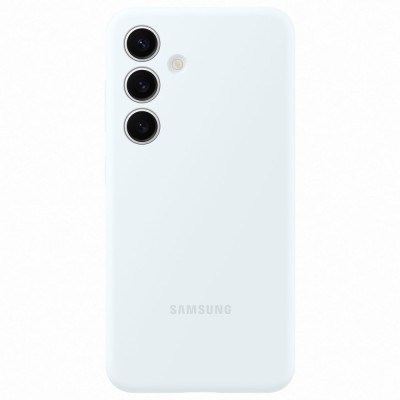 Husă Silicon Samsung Galaxy S24 FE S921, Albă, Blister EF-PS921TWEGWW foto