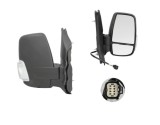 Oglinda exterioara Ford Transit/Tourneo, 01.2014-, Ford Transit/Tourneo, 01.2014- , partea Dreapta, culoare sticla crom, sticla convexa, carcasa cu t