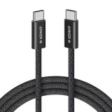Cablu Date si Incarcare USB-C - USB-C Anker Zolo, 240W, 1.8m, Negru A8060H12