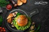 PLATOU ARDEZIE ROTUND CU MANER, 28X20 CM, COOKING BY HEINNER