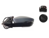 Oglinda exterioara Skoda Superb (3v), 05.2015-06.2024, montare stanga, reglaj electric; carcasa grunduita; incalzit; sticla convexa; geam cromat; rab