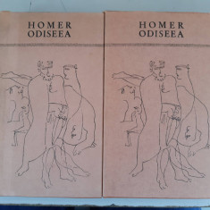 Homer - Odiseea - 2 Vol. - Traducere de George Cosbuc - 1966