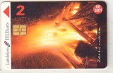 bnk card Cartele telefonice - Letonia - Golden Night - Col:LV-LTK-0048